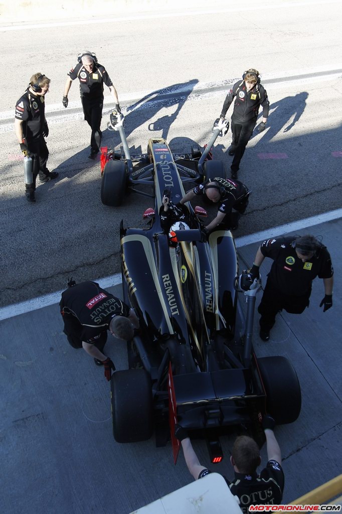 Raikkonen Test Valencia